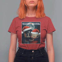 Funny Christmas Couple T Shirt For Women Italian Brainrot Meme - Wonder Print Shop