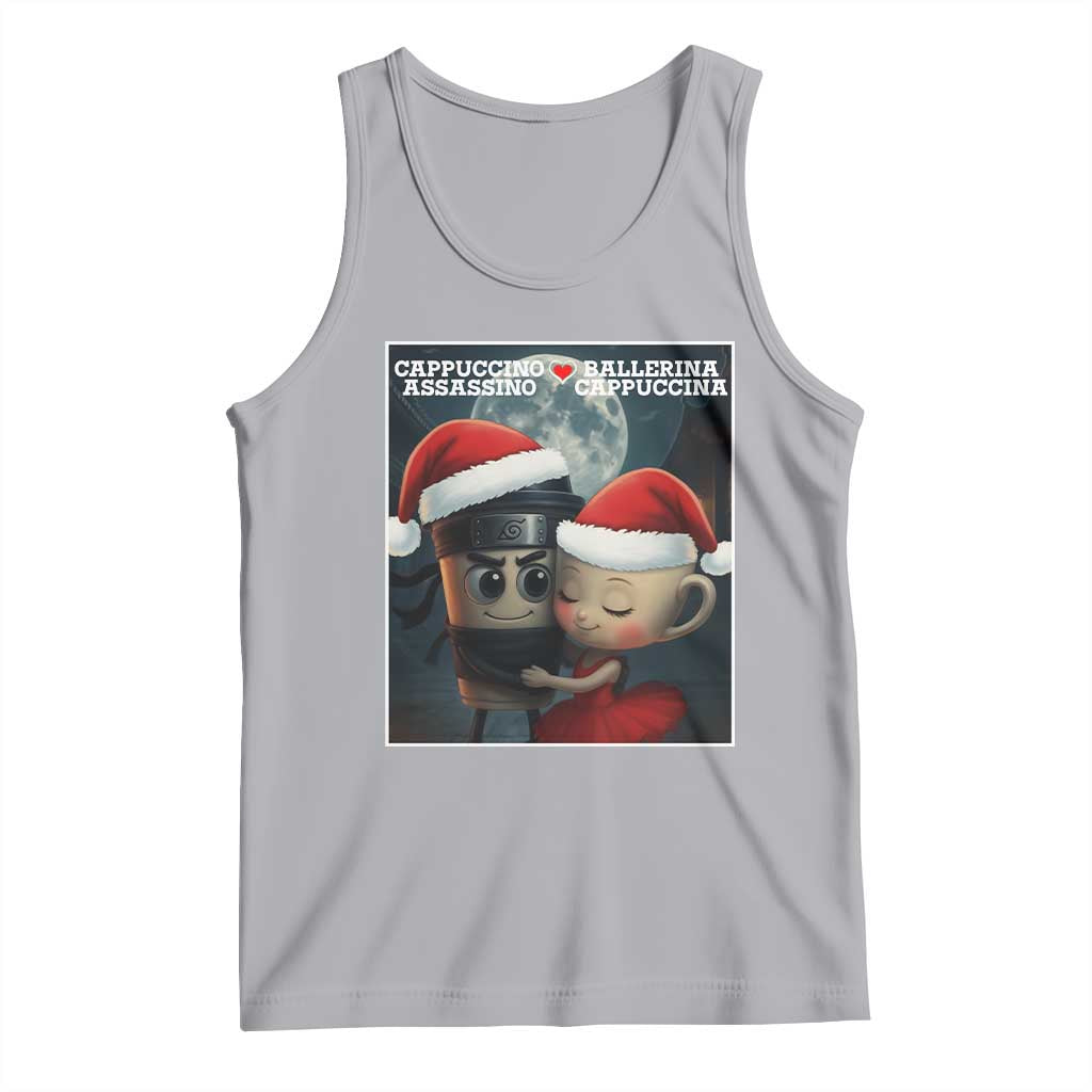 Funny Christmas Couple Tank Top Italian Brainrot Meme - Wonder Print Shop