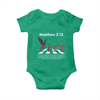 Jesus Christian Baby Onesie Cross Bible Verse Matthew 2:13 - Wonder Print Shop