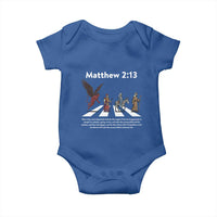 Jesus Christian Baby Onesie Cross Bible Verse Matthew 2:13 - Wonder Print Shop