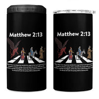 Jesus Christian 4 in 1 Can Cooler Tumbler Cross Bible Verse Matthew 2:13 - Wonder Print Shop