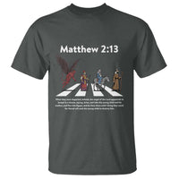 Jesus Christian T Shirt Cross Bible Verse Matthew 2:13 - Wonder Print Shop