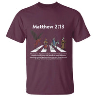 Jesus Christian T Shirt Cross Bible Verse Matthew 2:13 - Wonder Print Shop