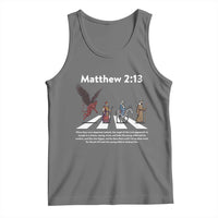Jesus Christian Tank Top Cross Bible Verse Matthew 2:13 - Wonder Print Shop