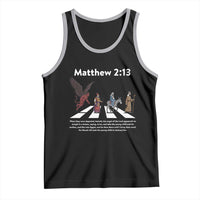 Jesus Christian Tank Top Cross Bible Verse Matthew 2:13 - Wonder Print Shop