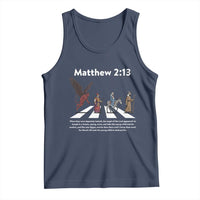Jesus Christian Tank Top Cross Bible Verse Matthew 2:13 - Wonder Print Shop
