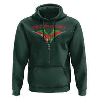 Funny Dirty Christmas Hoodie Stop Staring At My Balls - Wonder Print Shop