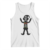 Funny Christmas Matching Family Tank Top I Am Not An Elf Im Just Short - Wonder Print Shop