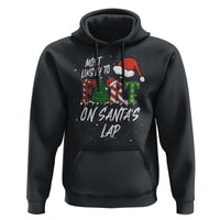 Funny Christmas Matching Family Hoodie Most Likely To Fart On Santa Lap - Wonder Print Shop