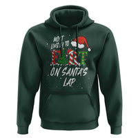 Funny Christmas Matching Family Hoodie Most Likely To Fart On Santa Lap - Wonder Print Shop