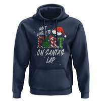 Funny Christmas Matching Family Hoodie Most Likely To Fart On Santa Lap - Wonder Print Shop