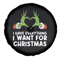 Funny Elf Hand Christmas Spare Tire Cover I Have Everything I Want For Christmas - Wonder Print Shop