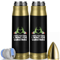 Funny Elf Hand Christmas Bullet Tumbler I Have Everything I Want For Christmas - Wonder Print Shop