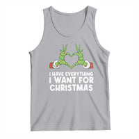Funny Elf Hand Christmas Tank Top I Have Everything I Want For Christmas - Wonder Print Shop