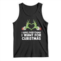 Funny Elf Hand Christmas Tank Top I Have Everything I Want For Christmas - Wonder Print Shop