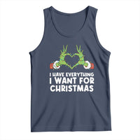 Funny Elf Hand Christmas Tank Top I Have Everything I Want For Christmas - Wonder Print Shop