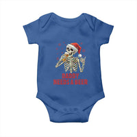 Funny Skeleton Beer Christmas Baby Onesie Daddy Needs A Beer - Wonder Print Shop