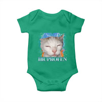 Funny Cat Meme Baby Onesie Ibuprofen Silly Kitten - Wonder Print Shop