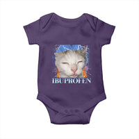 Funny Cat Meme Baby Onesie Ibuprofen Silly Kitten - Wonder Print Shop
