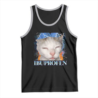 Funny Cat Meme Tank Top Ibuprofen Silly Kitten - Wonder Print Shop