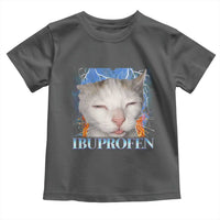 Funny Cat Meme Toddler T Shirt Ibuprofen Silly Kitten - Wonder Print Shop
