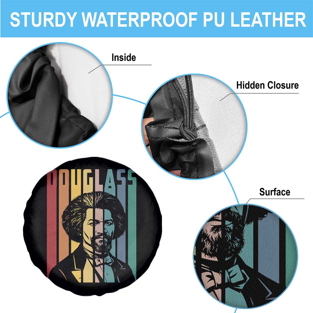 Frederick Douglass Spare Tire Cover American Black History - Wonder Print Shop