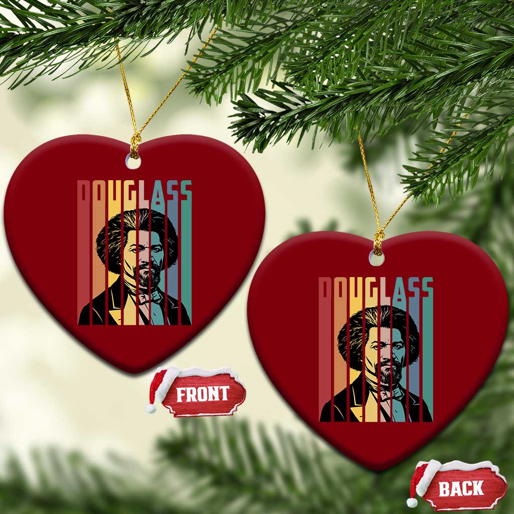 Frederick Douglass Ceramic Ornament American Black History - Wonder Print Shop