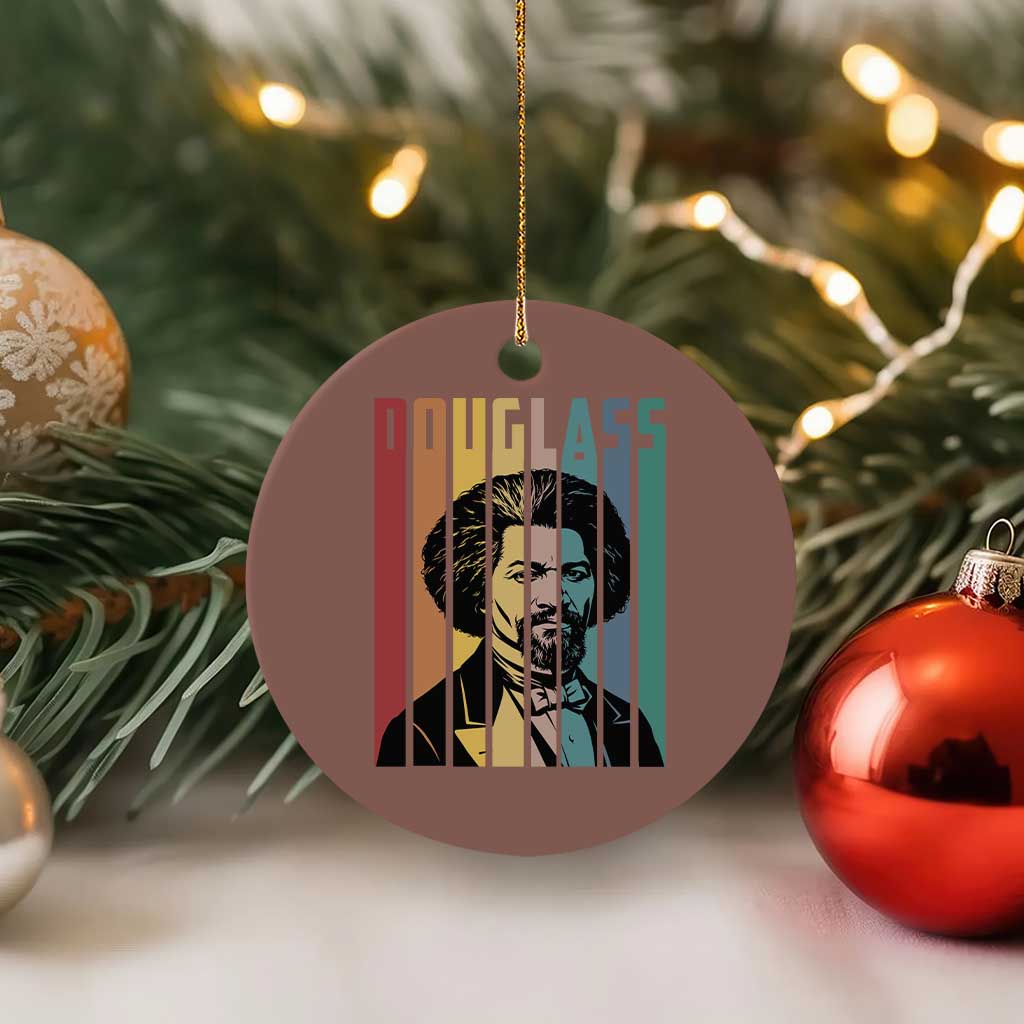 Frederick Douglass Ceramic Ornament American Black History - Wonder Print Shop