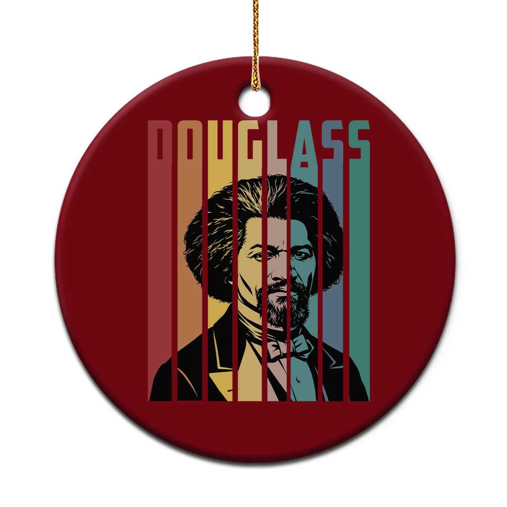 Frederick Douglass Ceramic Ornament American Black History - Wonder Print Shop