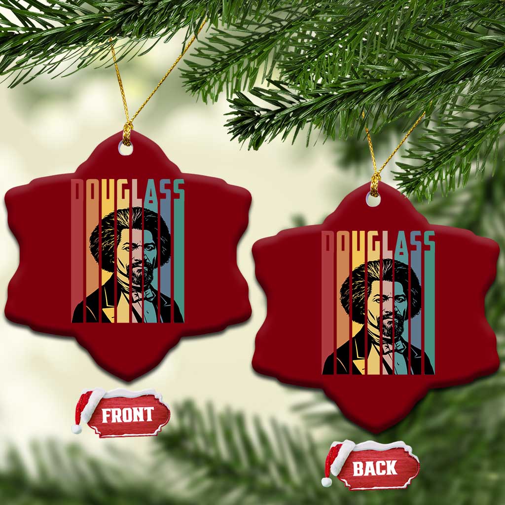 Frederick Douglass Ceramic Ornament American Black History - Wonder Print Shop