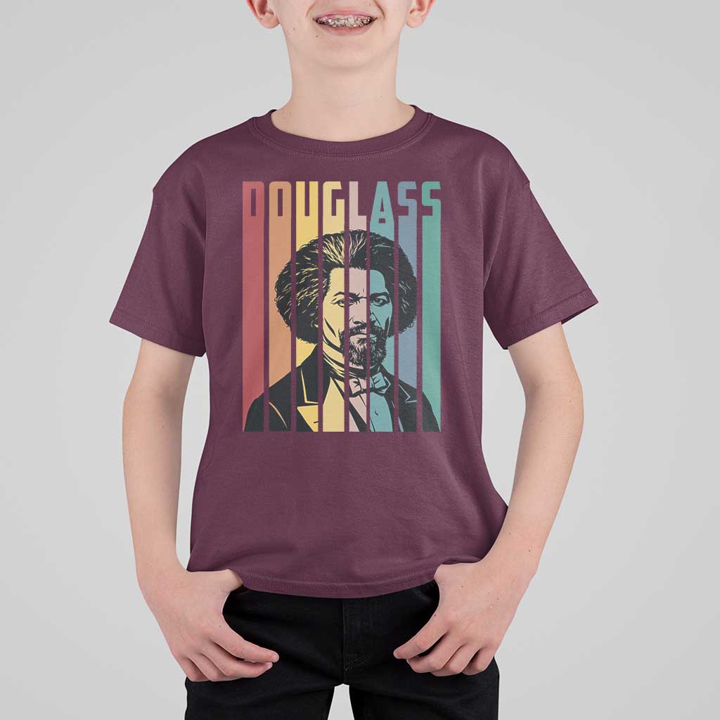 Frederick Douglass T Shirt For Kid American Black History - Wonder Print Shop