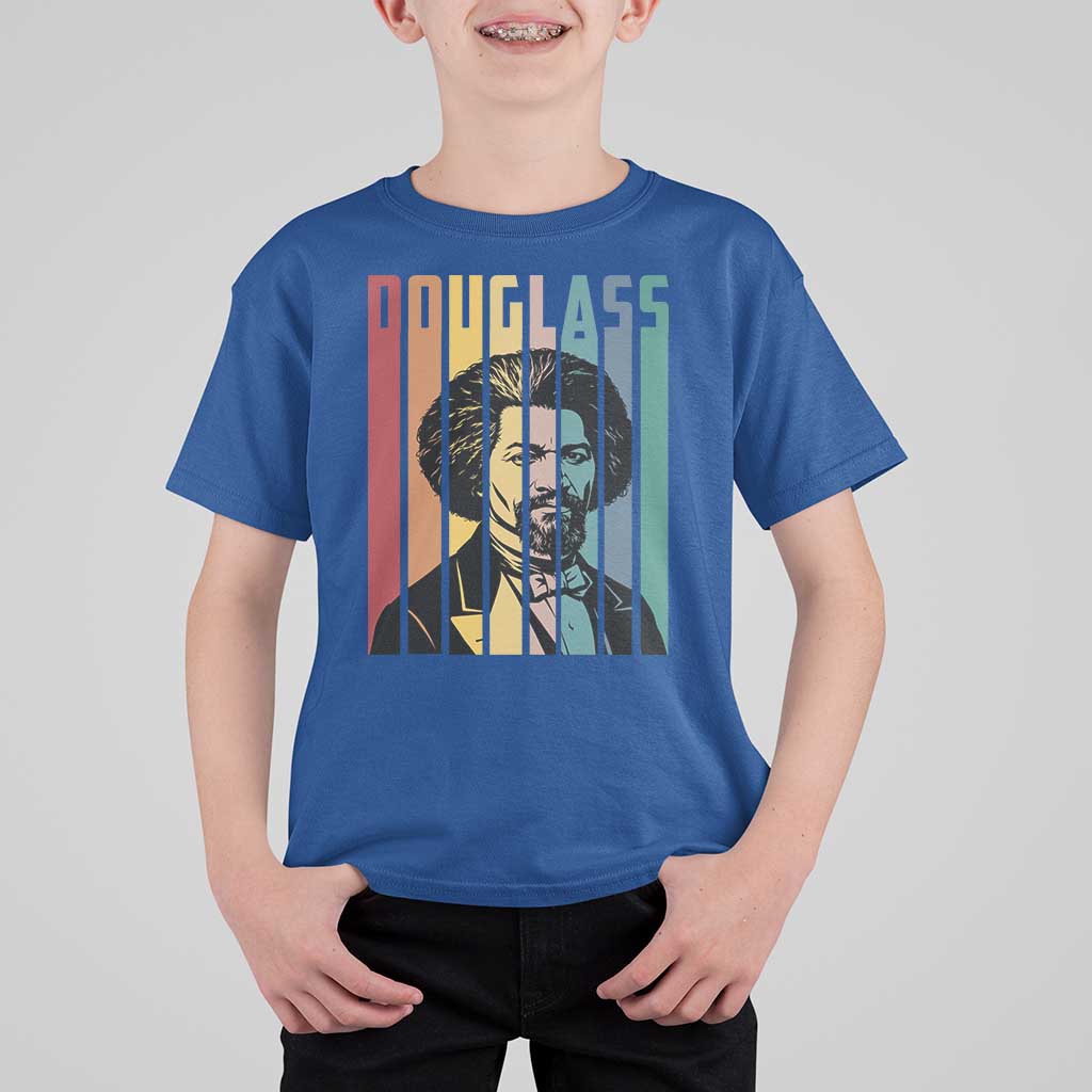 Frederick Douglass T Shirt For Kid American Black History - Wonder Print Shop
