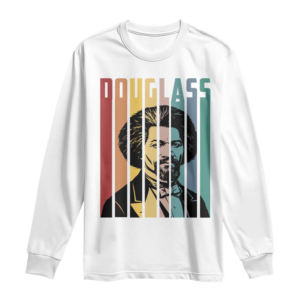 Frederick Douglass Long Sleeve Shirt American Black History - Wonder Print Shop