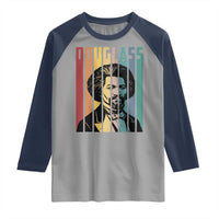Frederick Douglass Raglan Shirt American Black History - Wonder Print Shop