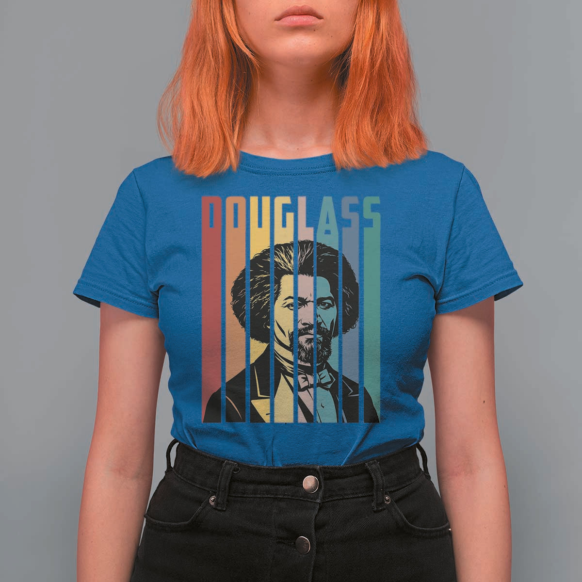 Frederick Douglass T Shirt For Women American Black History - Wonder Print Shop