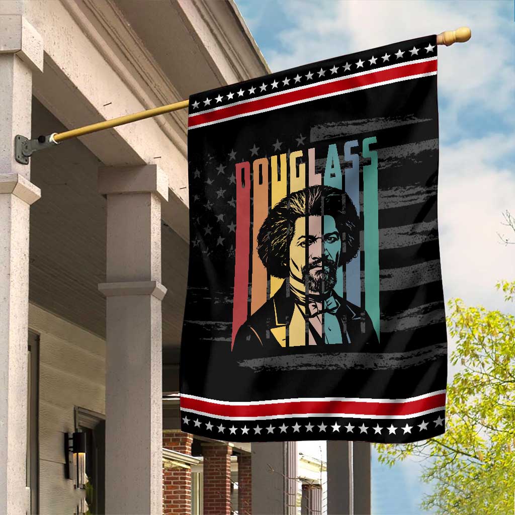 Frederick Douglass Garden Flag American Black History