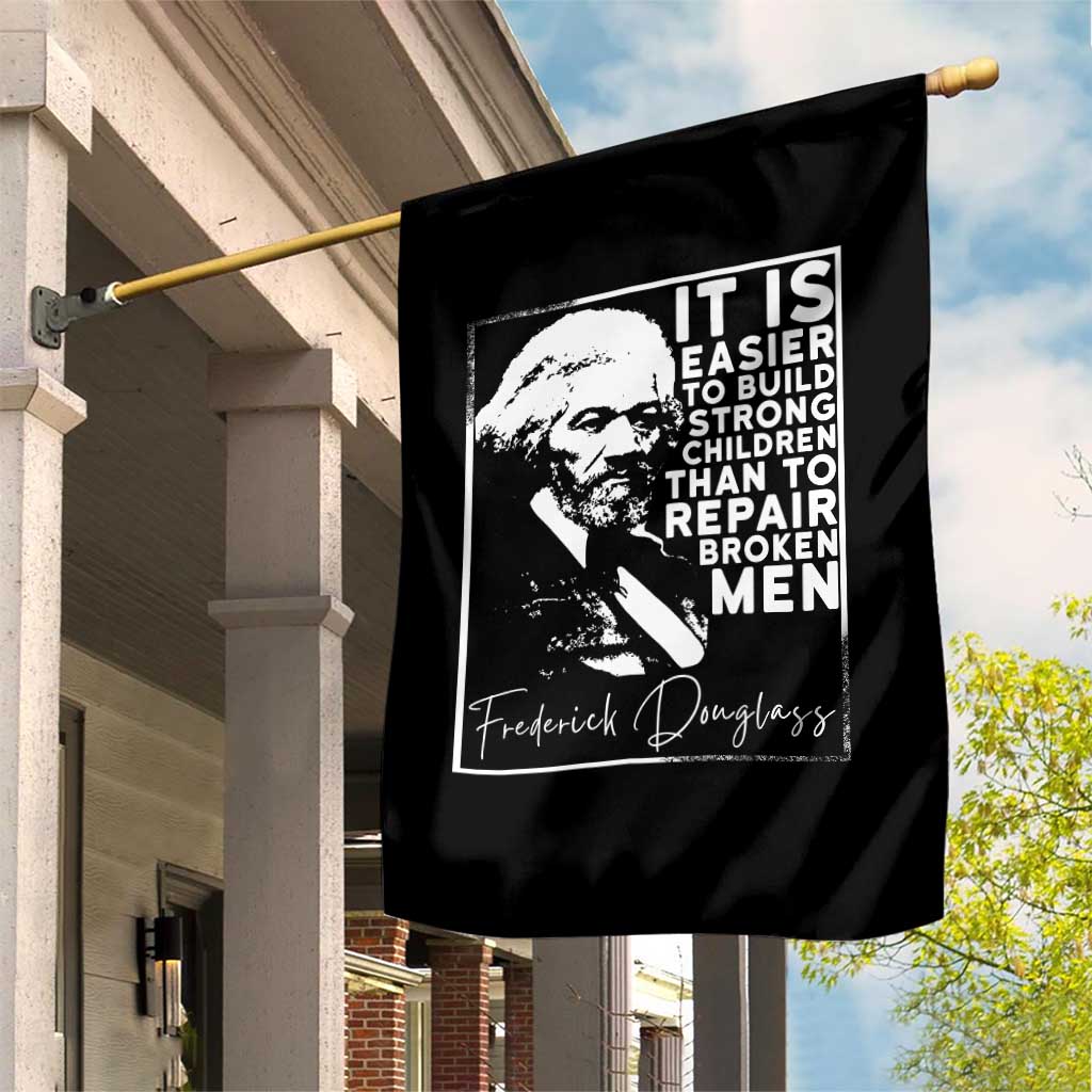 Frederick Douglass Quote Garden Flag Black History Month - Wonder Print Shop