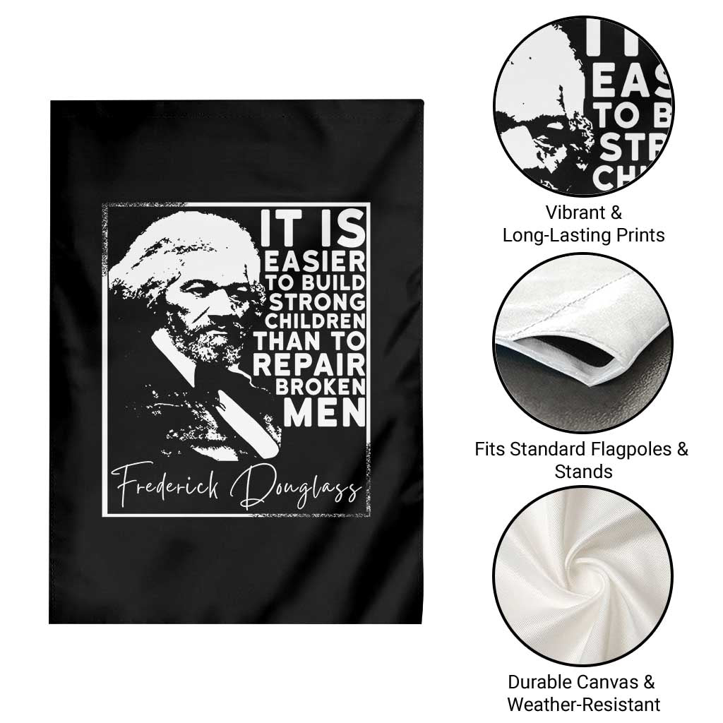 Frederick Douglass Quote Garden Flag Black History Month - Wonder Print Shop
