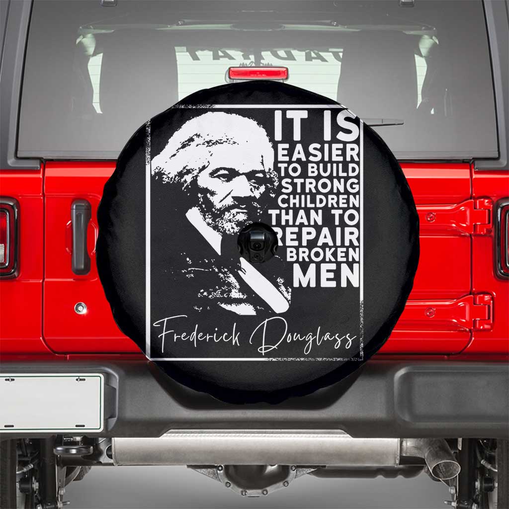 Frederick Douglass Quote Spare Tire Cover Black History Month - Wonder Print Shop