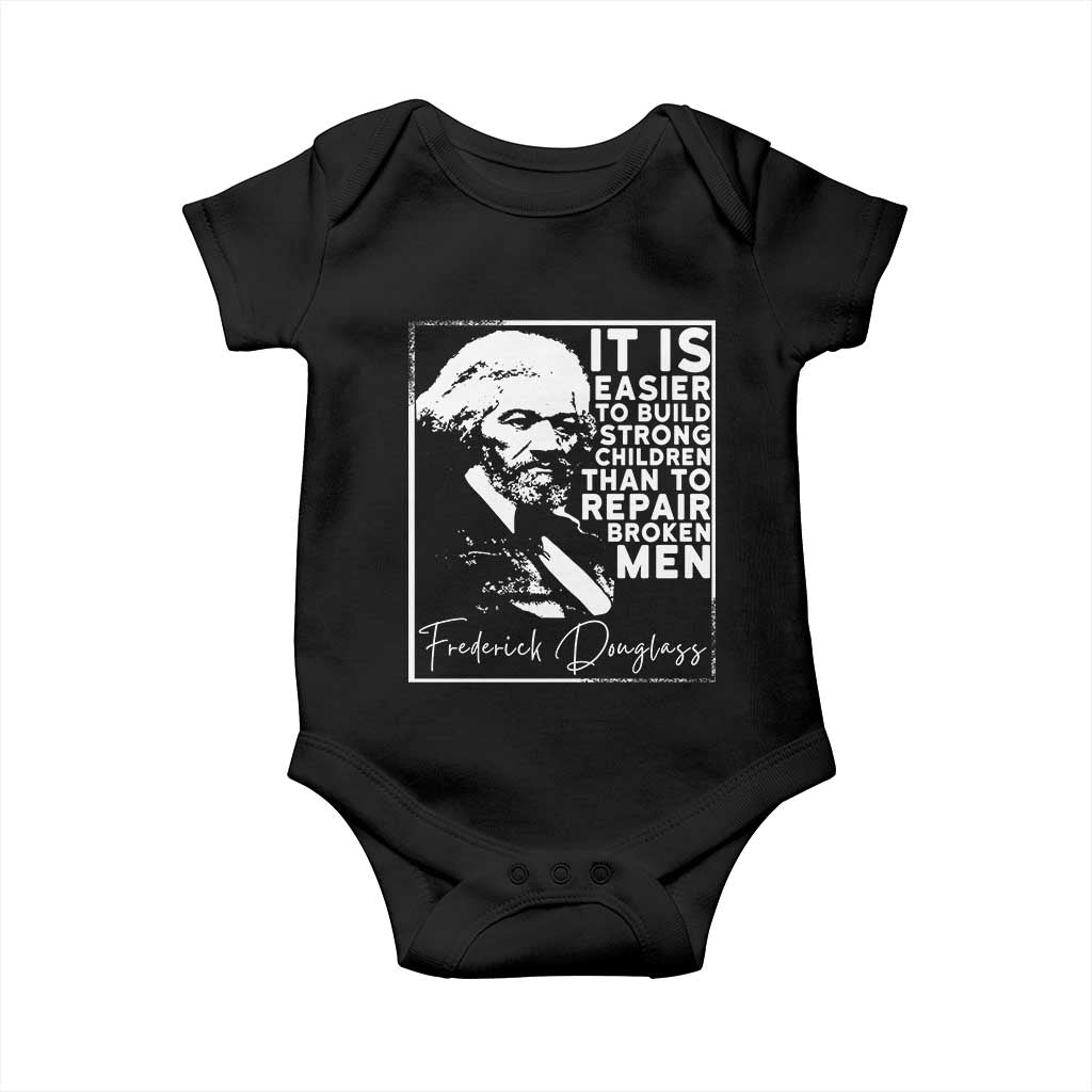 Frederick Douglass Quote Baby Onesie Black History Month - Wonder Print Shop