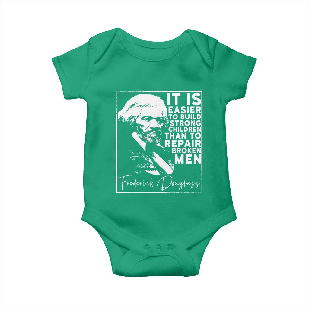 Frederick Douglass Quote Baby Onesie Black History Month - Wonder Print Shop
