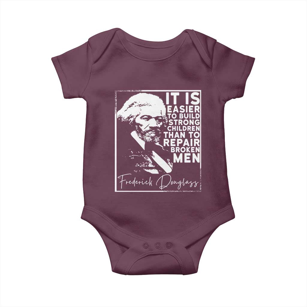 Frederick Douglass Quote Baby Onesie Black History Month - Wonder Print Shop