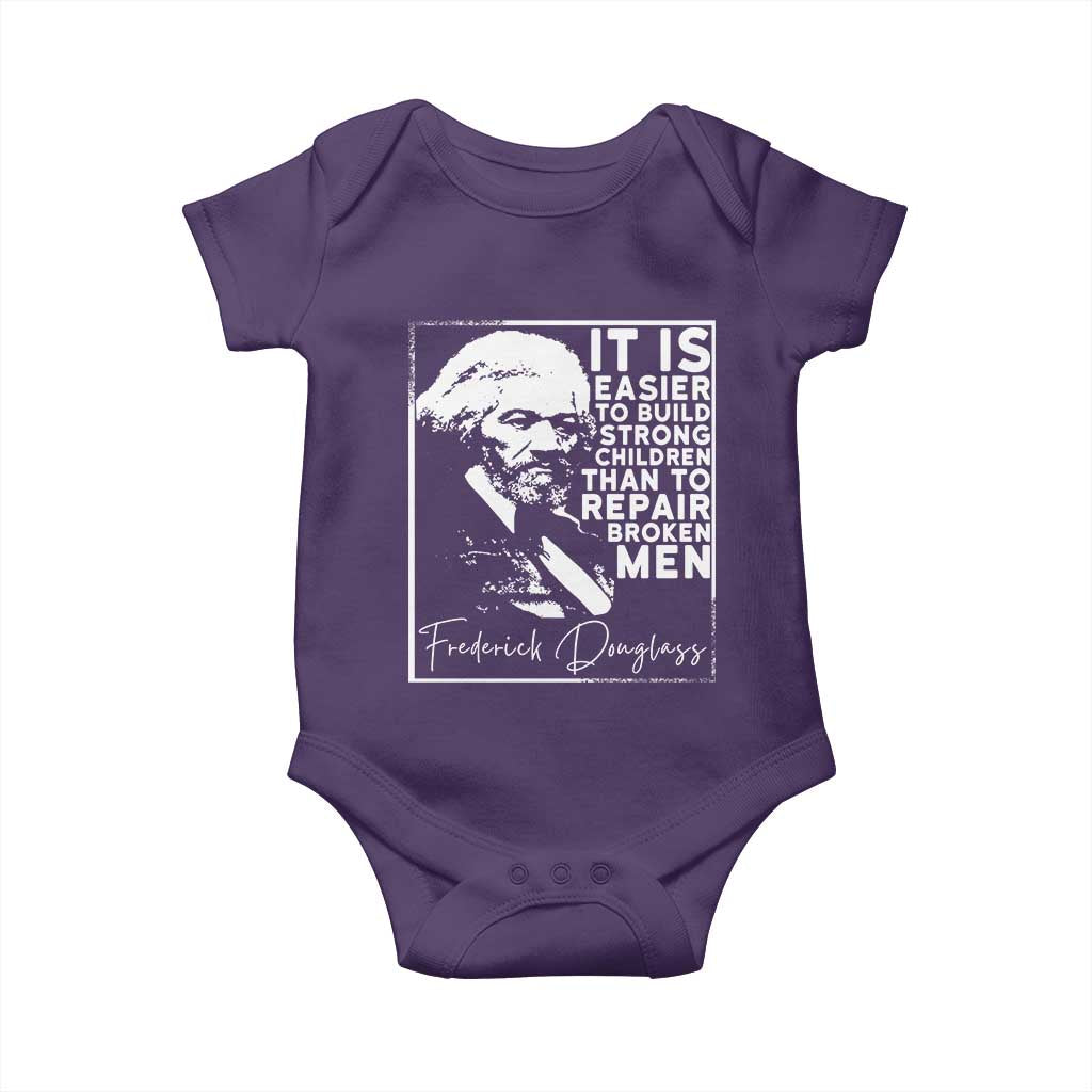 Frederick Douglass Quote Baby Onesie Black History Month - Wonder Print Shop