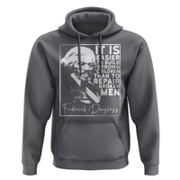 Frederick Douglass Quote Hoodie Black History Month - Wonder Print Shop