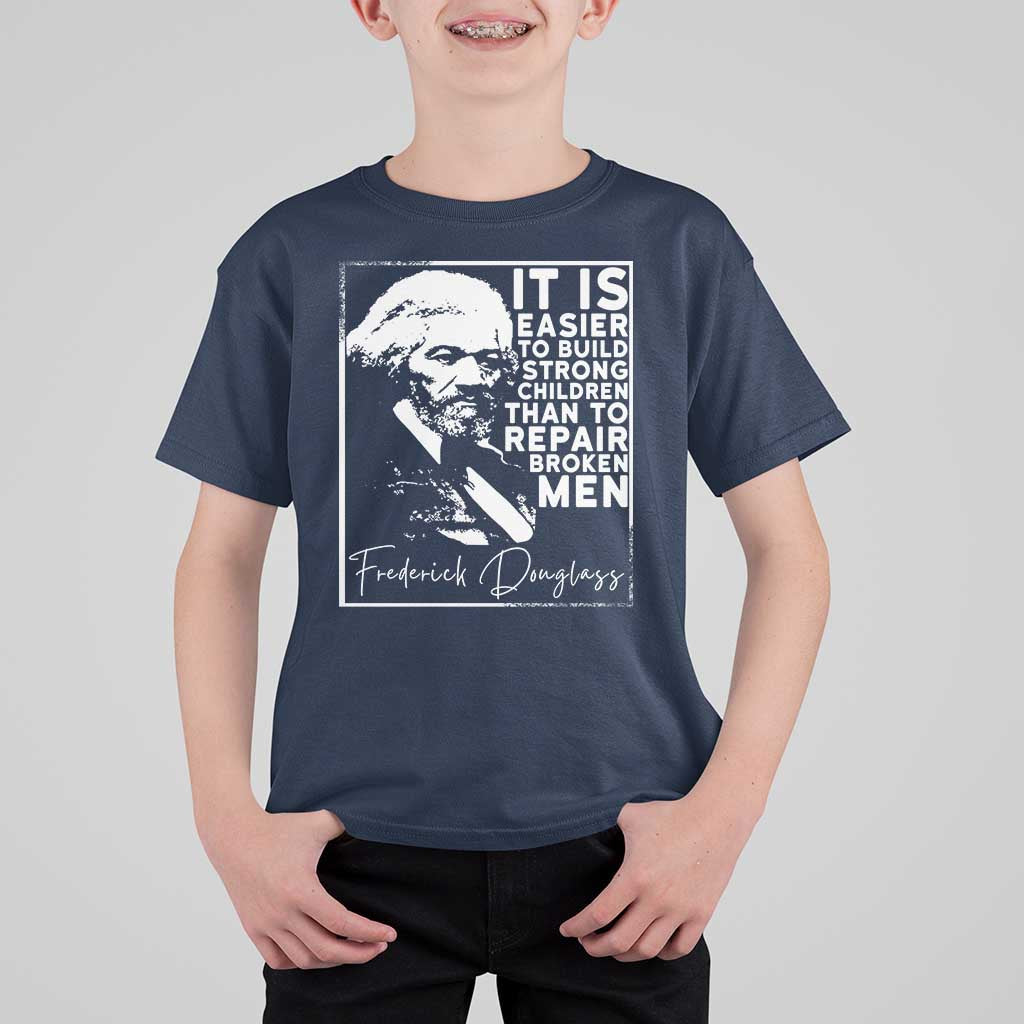 Frederick Douglass Quote T Shirt For Kid Black History Month - Wonder Print Shop