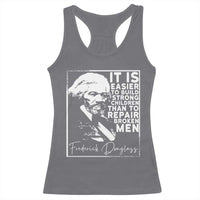 Frederick Douglass Quote Racerback Tank Top Black History Month - Wonder Print Shop