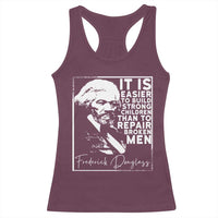 Frederick Douglass Quote Racerback Tank Top Black History Month - Wonder Print Shop