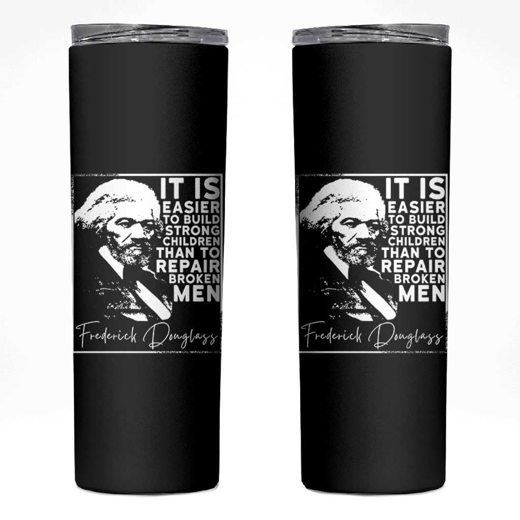 Frederick Douglass Quote Skinny Tumbler Black History Month - Wonder Print Shop
