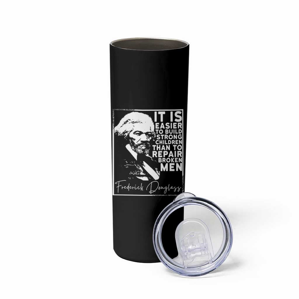 Frederick Douglass Quote Skinny Tumbler Black History Month - Wonder Print Shop