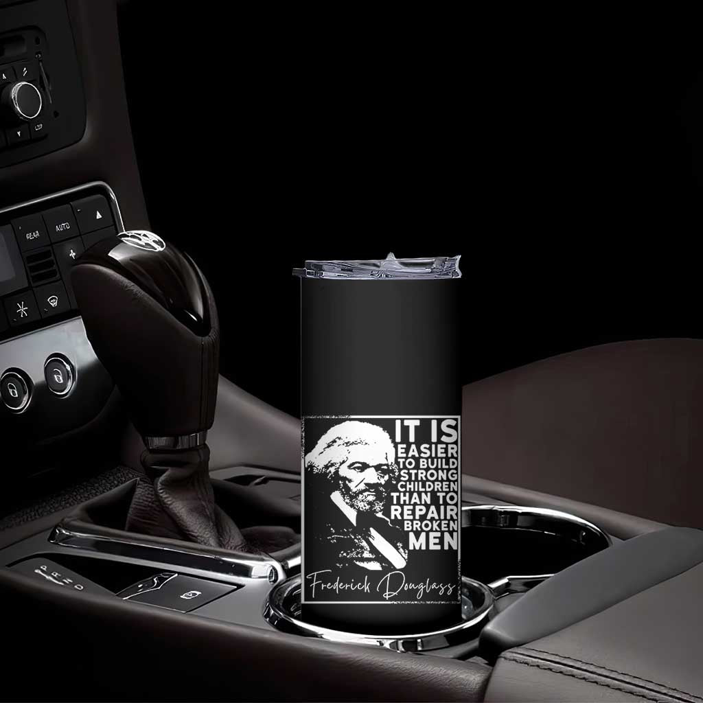 Frederick Douglass Quote Skinny Tumbler Black History Month - Wonder Print Shop